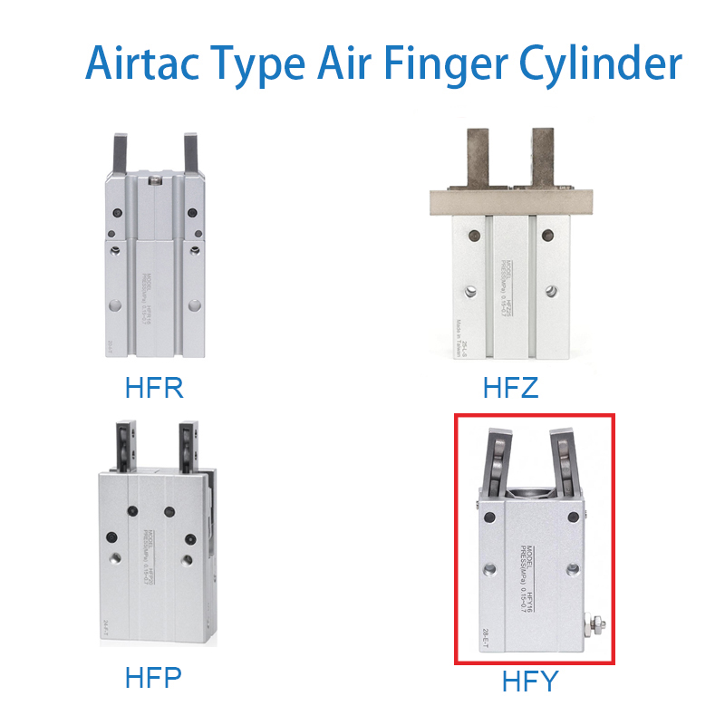 HFP HFR HFY HFZ Airtac Type Finger Cylinder