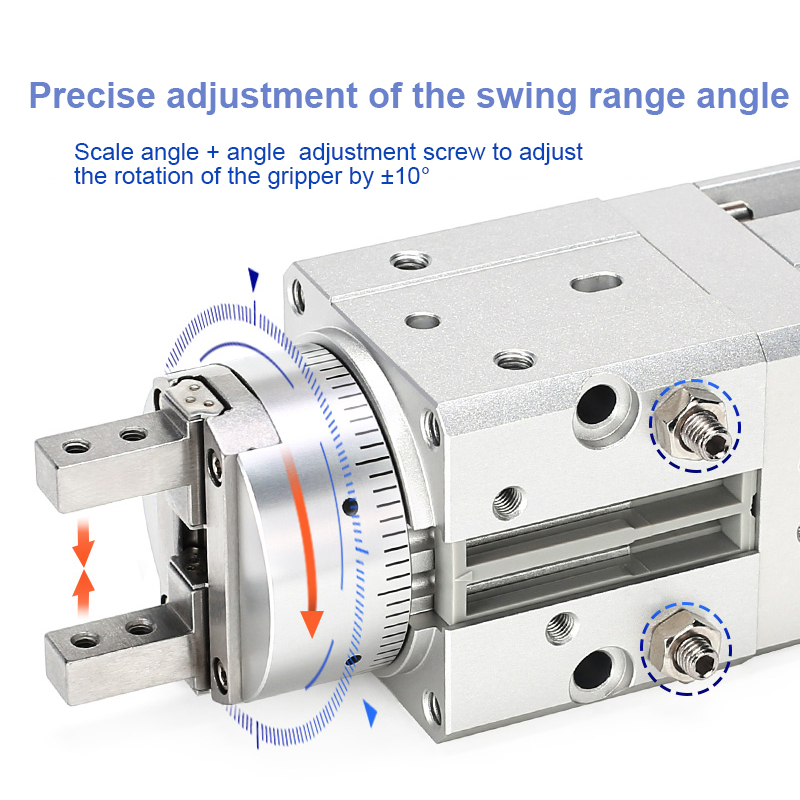 MRHQ Rotary Table Air Gripper