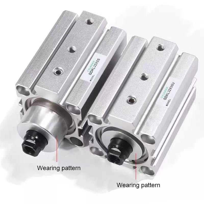 QDK Flat Type Rotary Clamp Air Cylinder