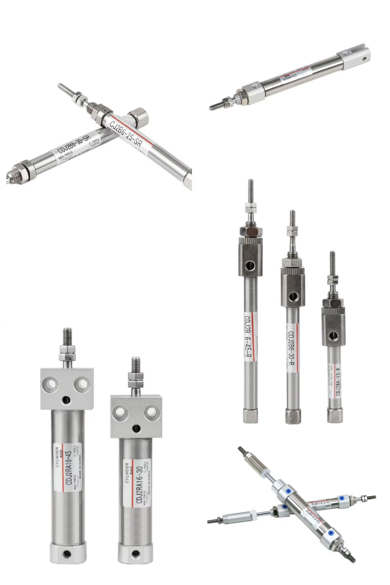 CJ2 Series Miniature Stainless Steel Air Cylinder