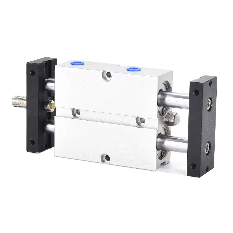 Adjustable Stroke TNJ Series Double Rod Pneumatic 