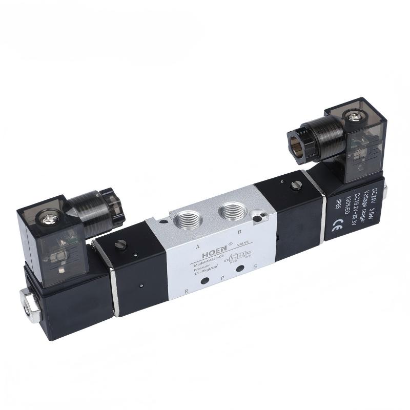 4V100 Series 5/2 way 5/3 way Solenoid Vlave