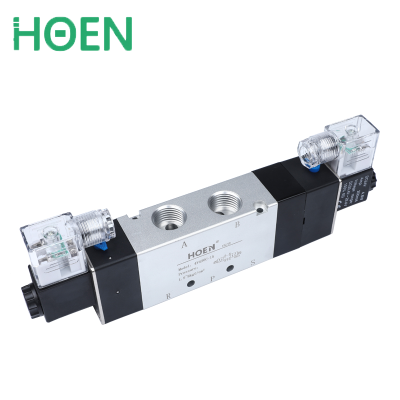 4V200 4V300 4V400 5/2&5/3 Way Pneumatic Control