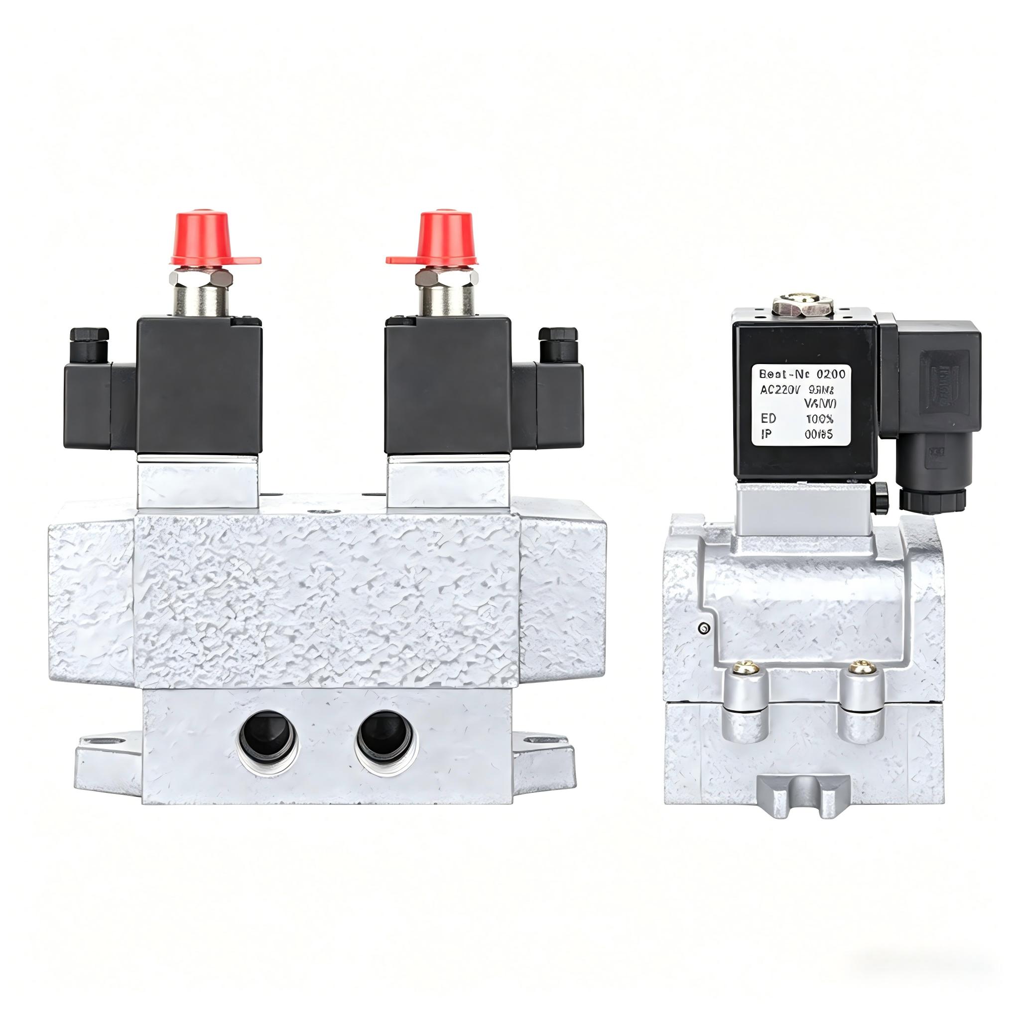 K35JD Poppet Valve Single/Dual Solenoid Control
