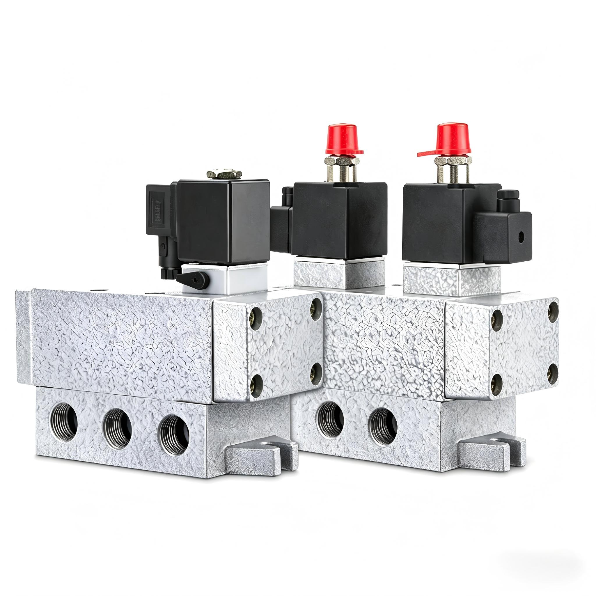 K35JD Poppet Valve Single/Dual Solenoid Control