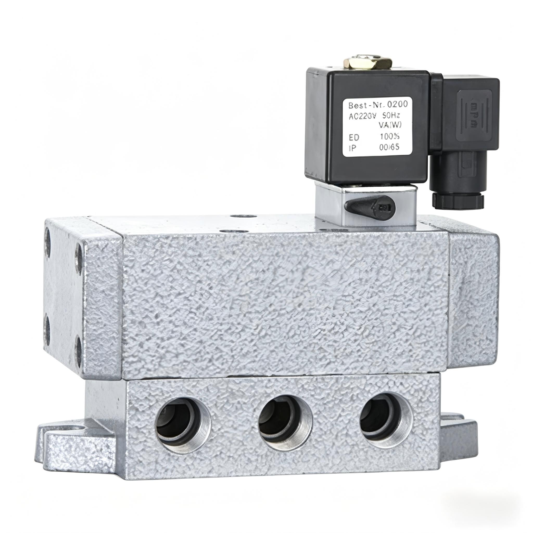 K35JD Poppet Valve Single/Dual Solenoid Control