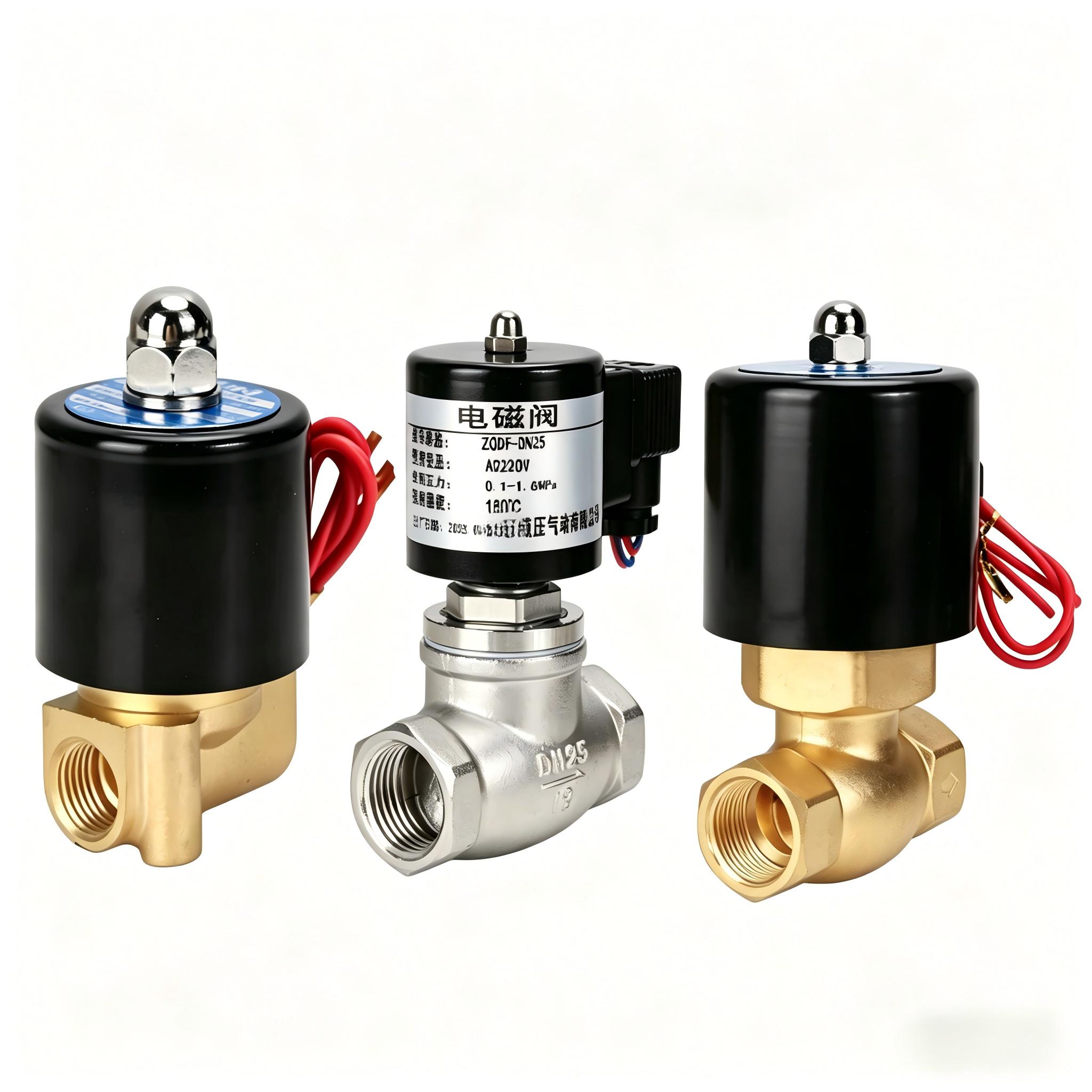 US Series All Brass High Temp Steam Solenoid Valve