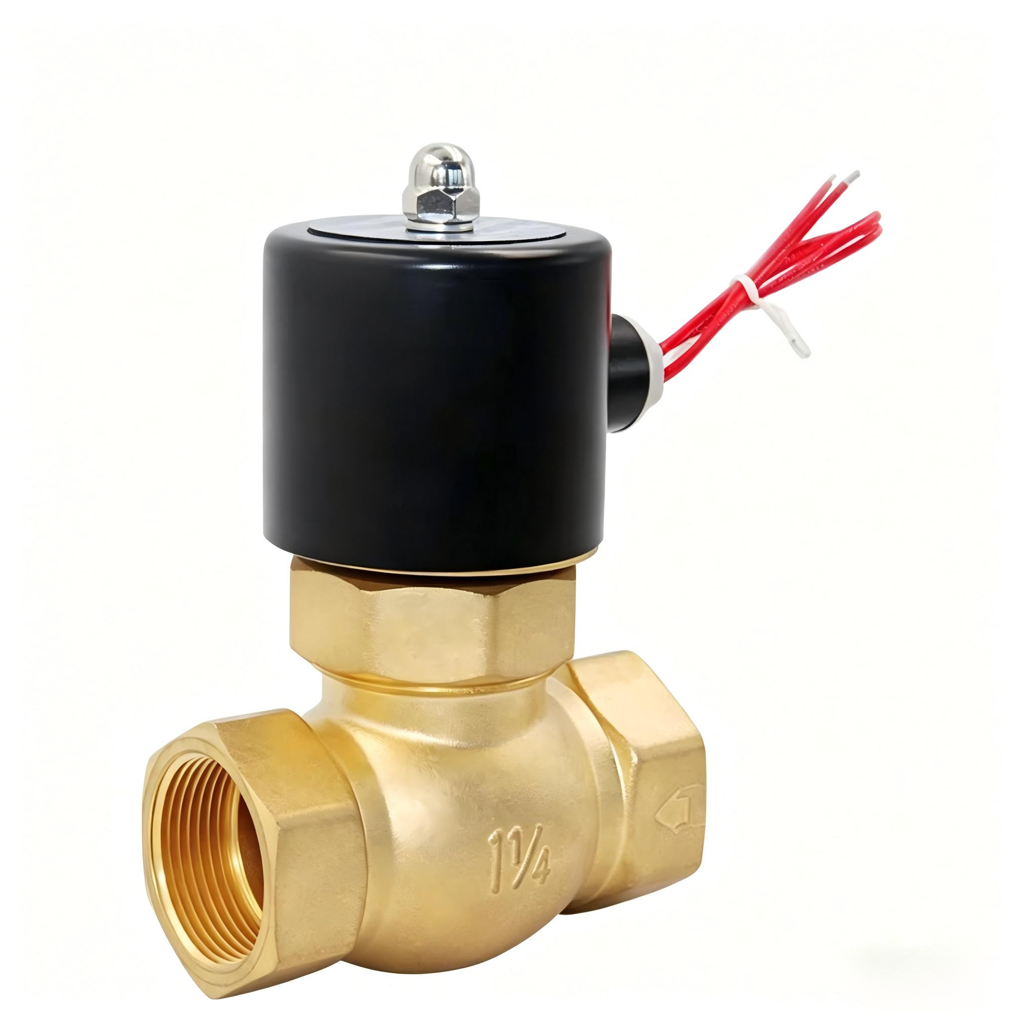 US Series All Brass High Temp Steam Solenoid Valve