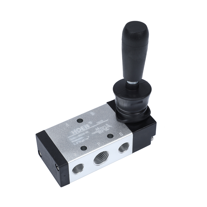4H Series 5/2 Way Hand Lever Valve