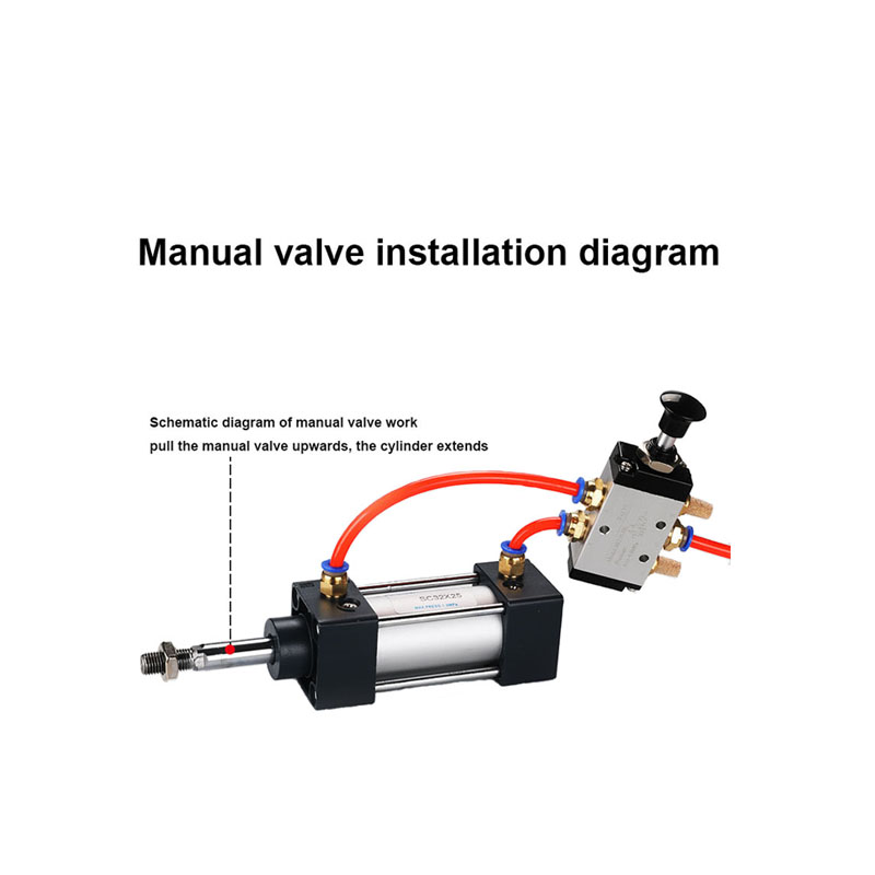 4R Series 5/2 Way Hand Pull Valve