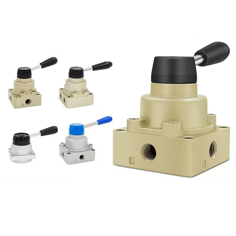HV Series 3/4 Way Hand Lever Rotary Valve