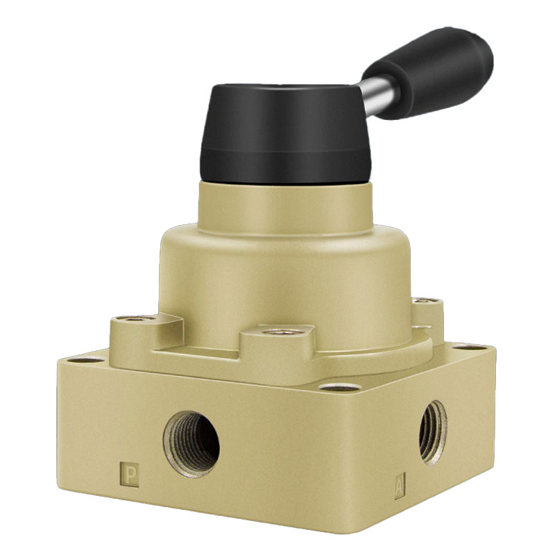 HV Series 3/4 Way Hand Lever Rotary Valve